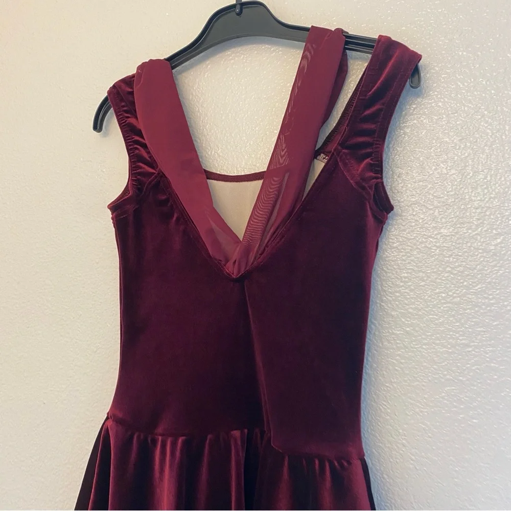 Weissman dance costume velvet